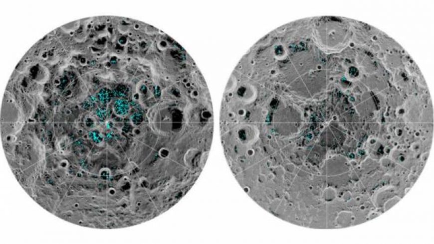 NASA confirma presença de água congelada na Lua